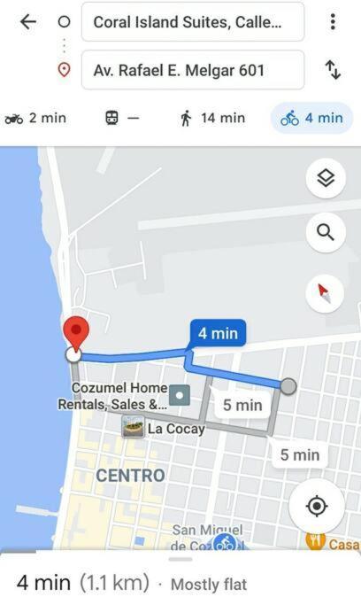 Coral Island Suites كوزوميل المظهر الخارجي الصورة